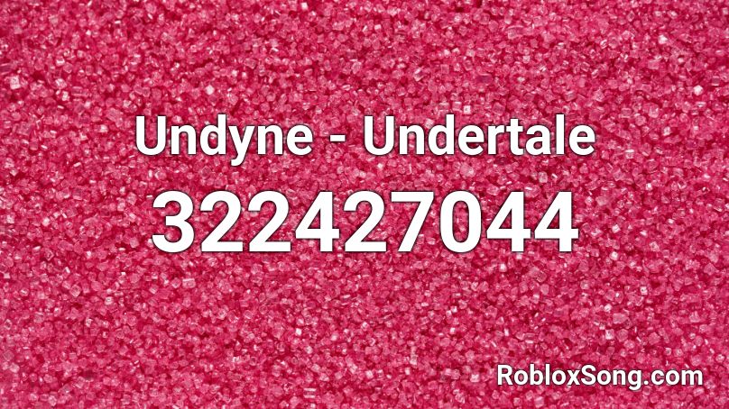 Undyne - Undertale Roblox ID