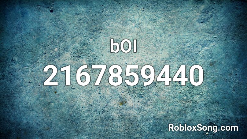 bOI Roblox ID