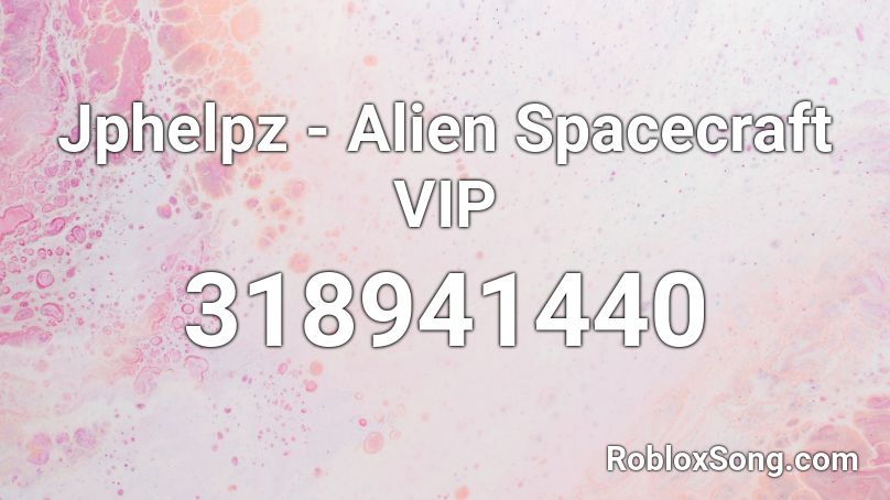 Jphelpz - Alien Spacecraft VIP Roblox ID