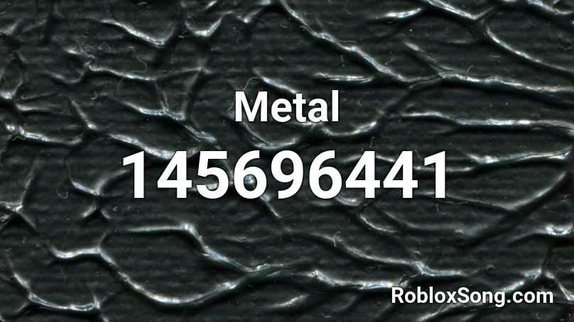 Metal Roblox ID