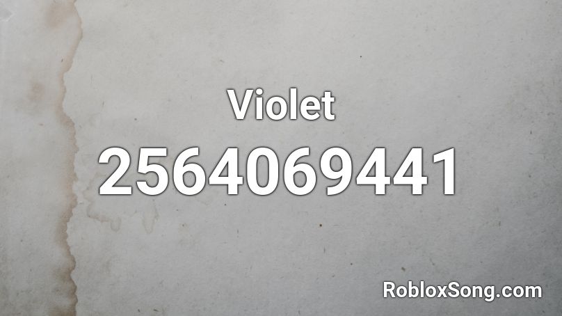 Violet Roblox ID