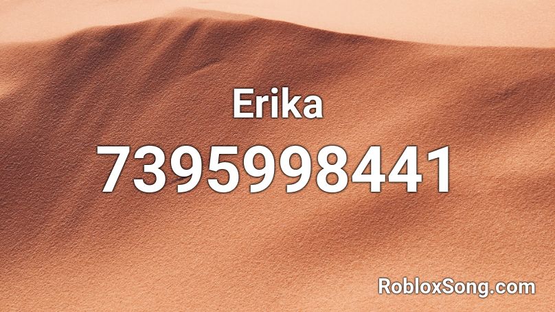 Erika Roblox ID