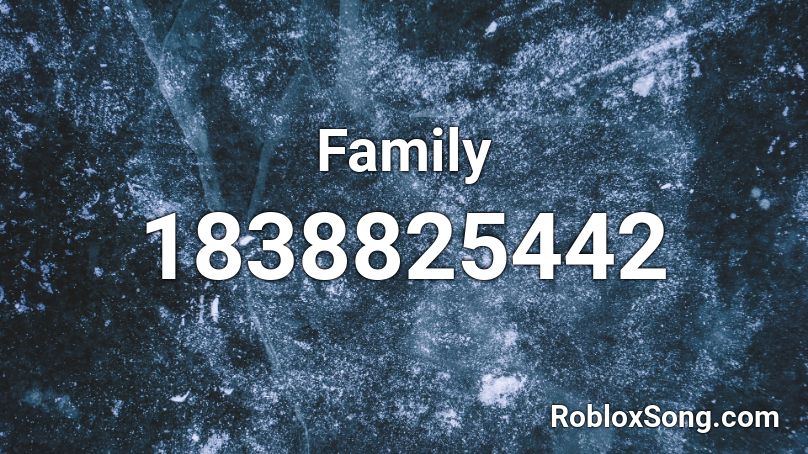 Family Roblox ID