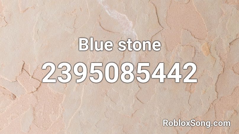 Blue stone Roblox ID