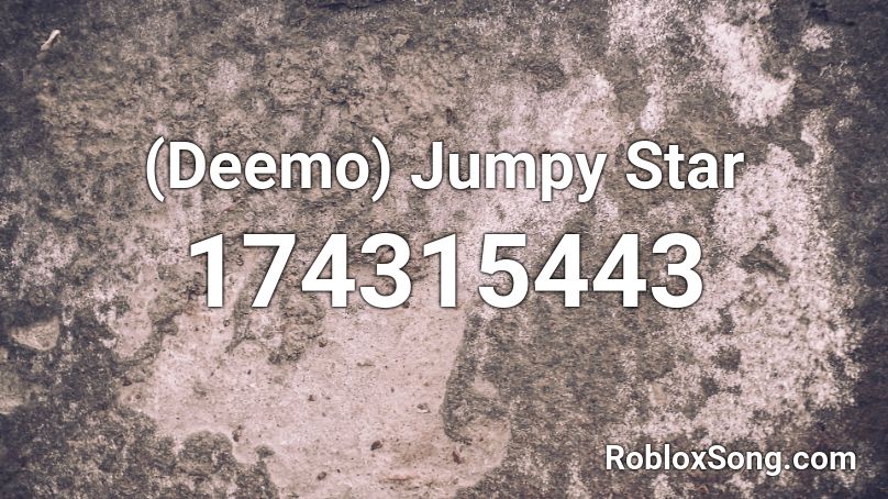 (Deemo) Jumpy Star Roblox ID