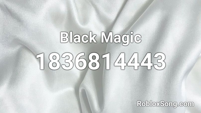 Black Magic Roblox ID