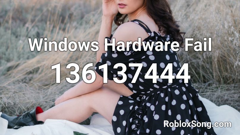 Windows Hardware Fail Roblox ID