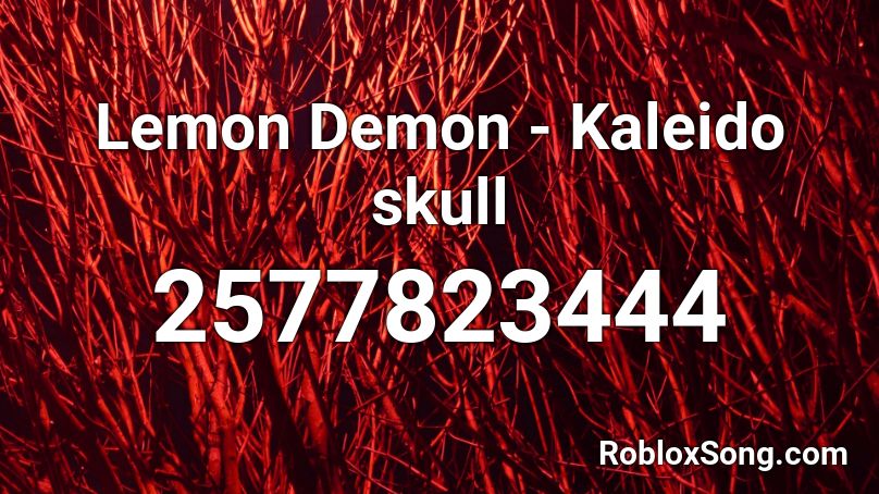 Lemon Demon - Kaleido skull Roblox ID