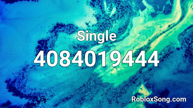 Single Roblox ID