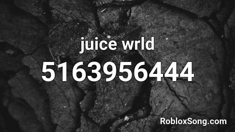 juice wrld  Roblox ID