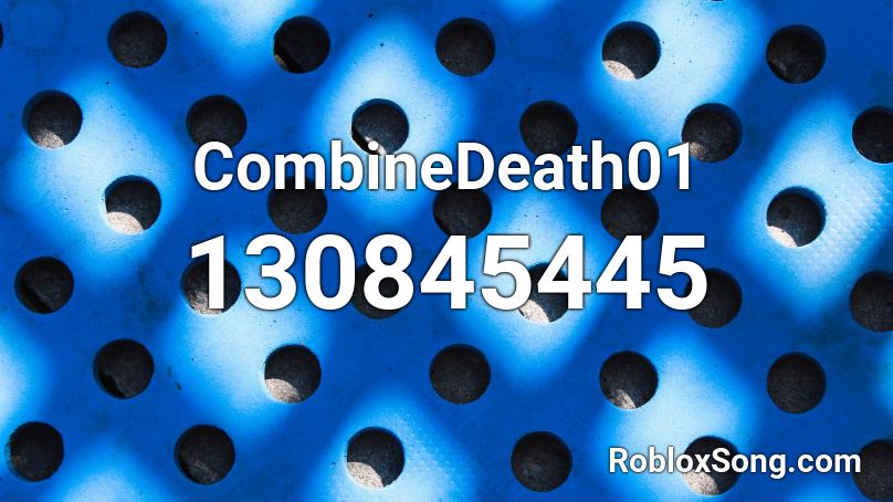 CombineDeath01 Roblox ID