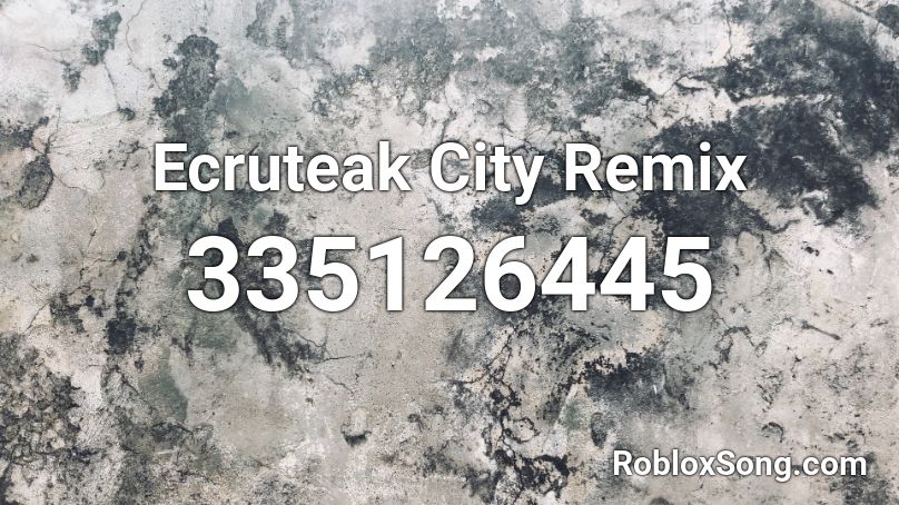 Ecruteak City Remix Roblox ID