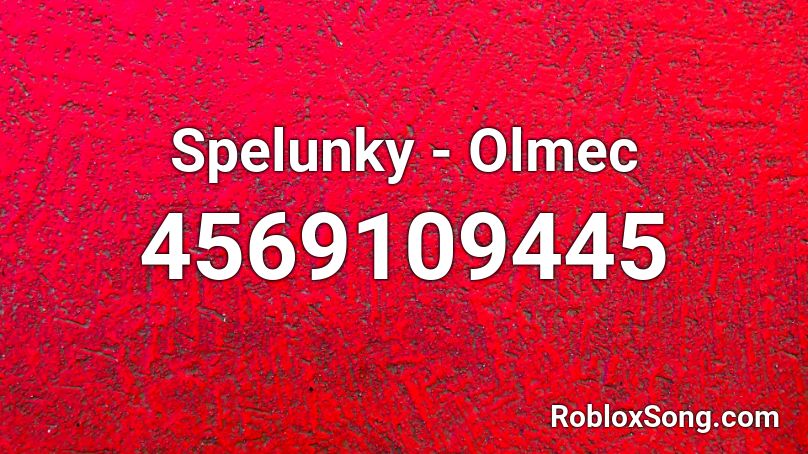 Spelunky - Olmec Roblox ID