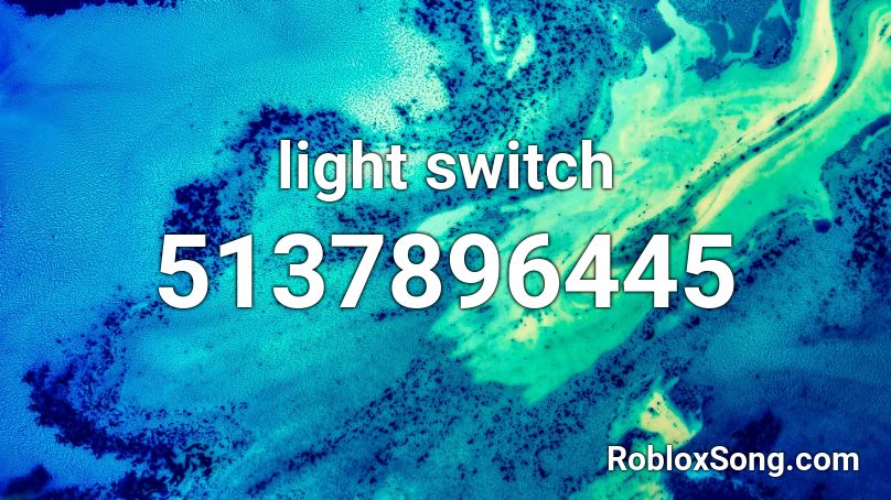 light switch Roblox ID