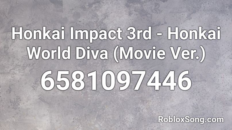 honkai impact 3 honkai world diva lyrics
