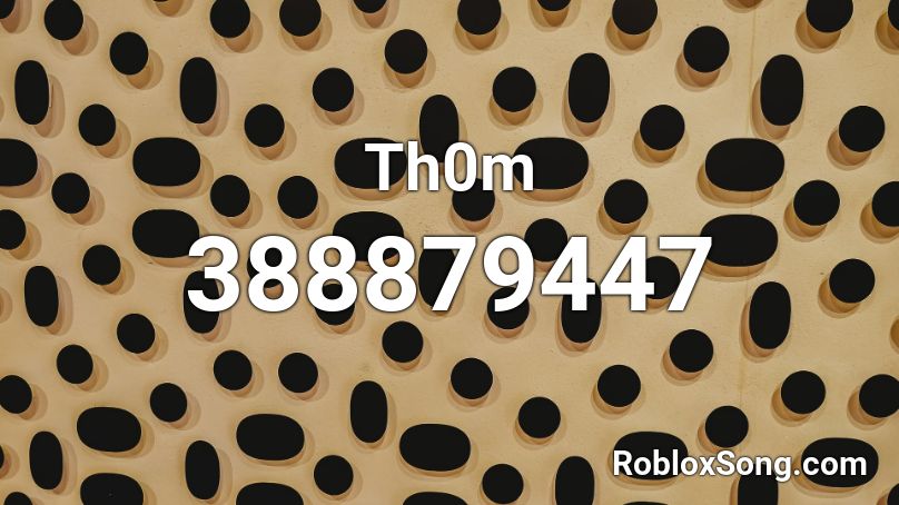 Th0m Roblox ID