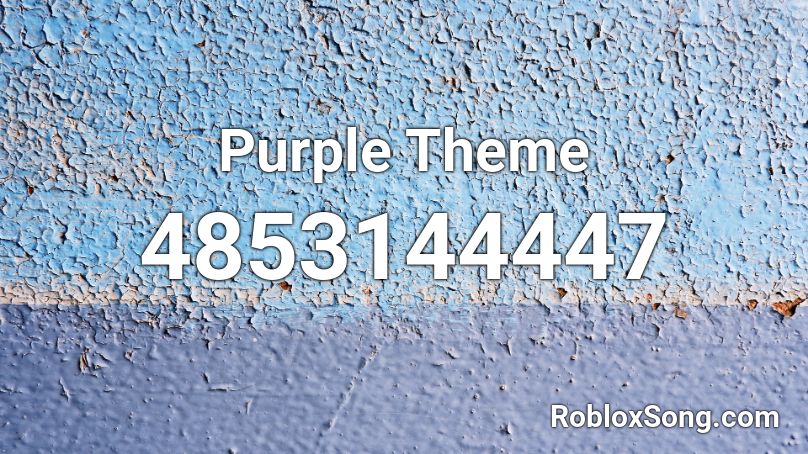 Purple Theme Roblox ID