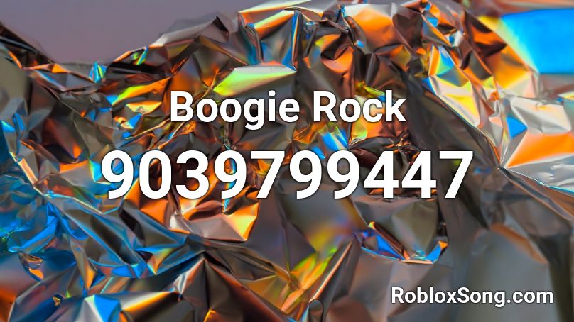 Boogie Rock Roblox ID