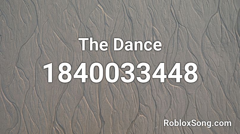 The Dance Roblox ID