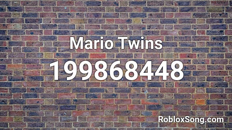 Mario Twins Roblox ID