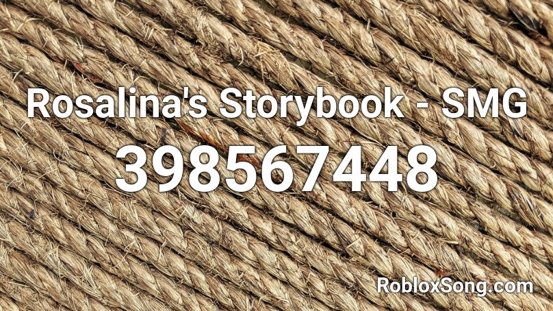 Rosalina's Storybook - SMG Roblox ID