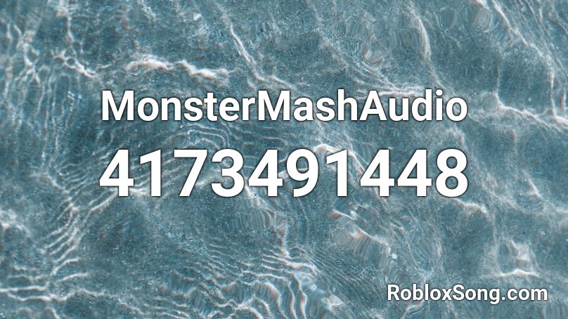 MonsterMashAudio Roblox ID