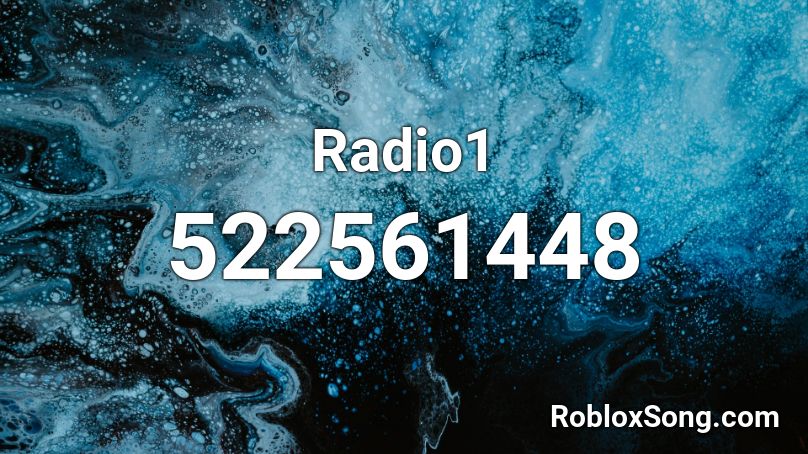 Radio1 Roblox ID