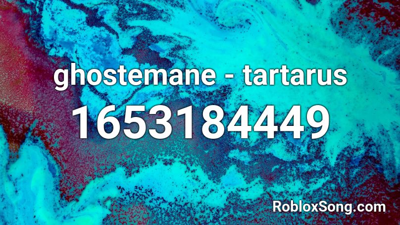 ghostemane - tartarus Roblox ID