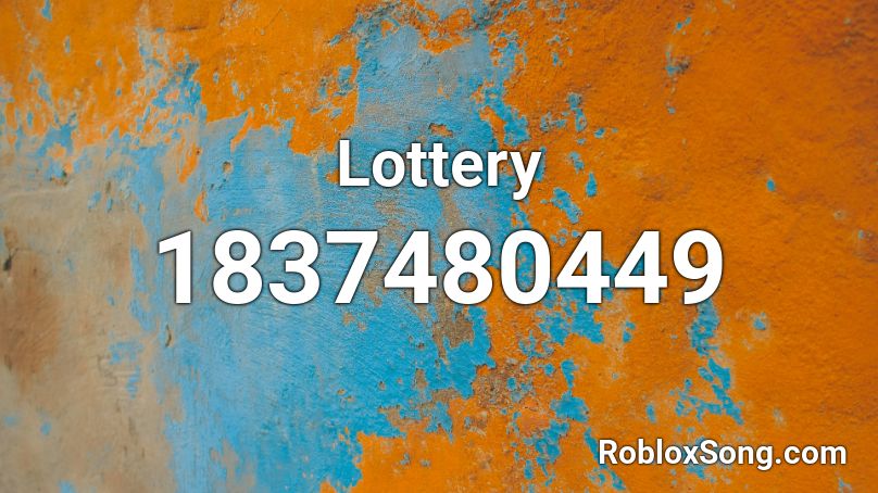 Lottery Roblox ID