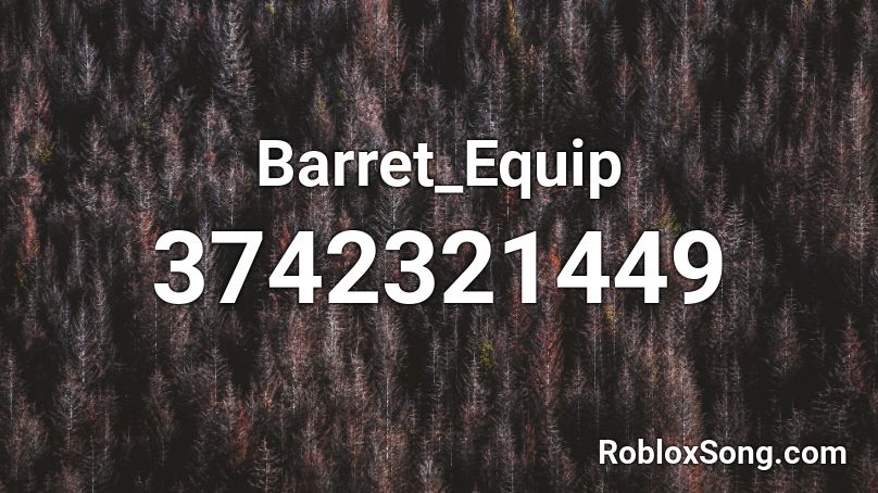 Barret_Equip Roblox ID