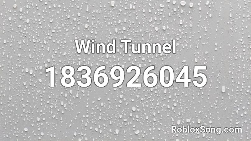 Wind Tunnel Roblox ID