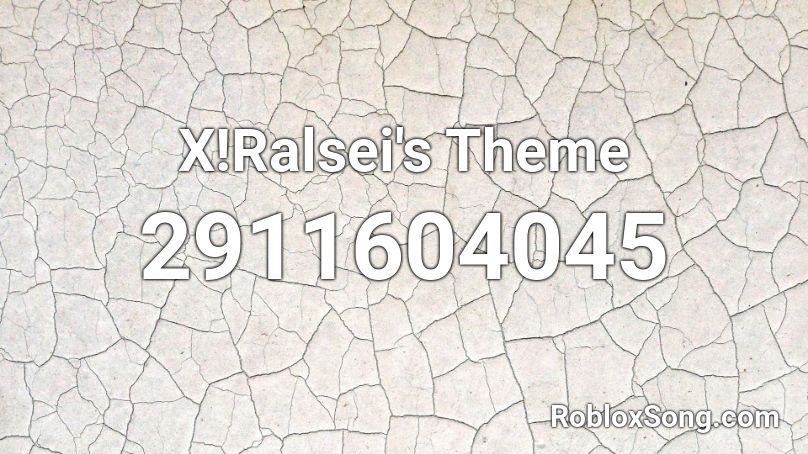 X!Ralsei's Theme Roblox ID