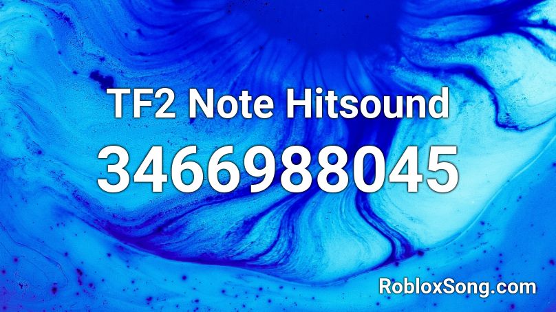 TF2 Note Hitsound Roblox ID