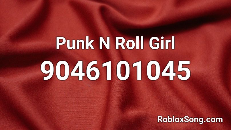 Punk N Roll Girl Roblox ID