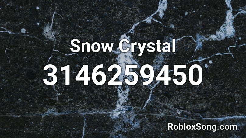Snow Crystal Roblox ID