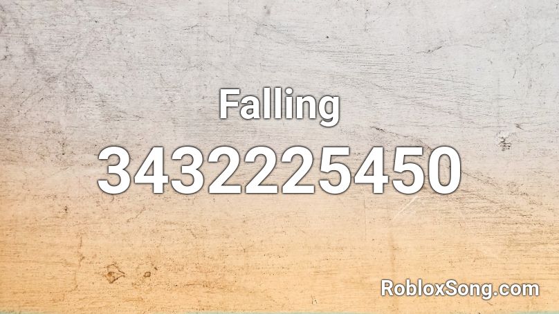 Falling  Roblox ID