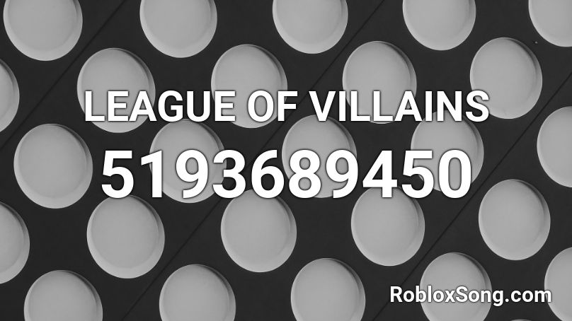 League Of Villains Roblox Id Roblox Music Codes - combat league codes roblox