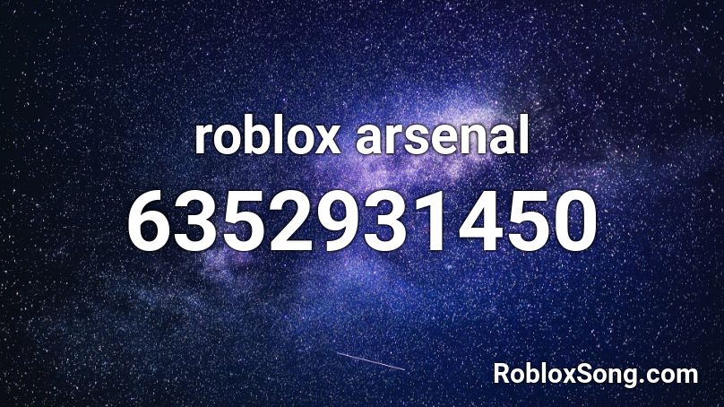 roblox arsenal Roblox ID
