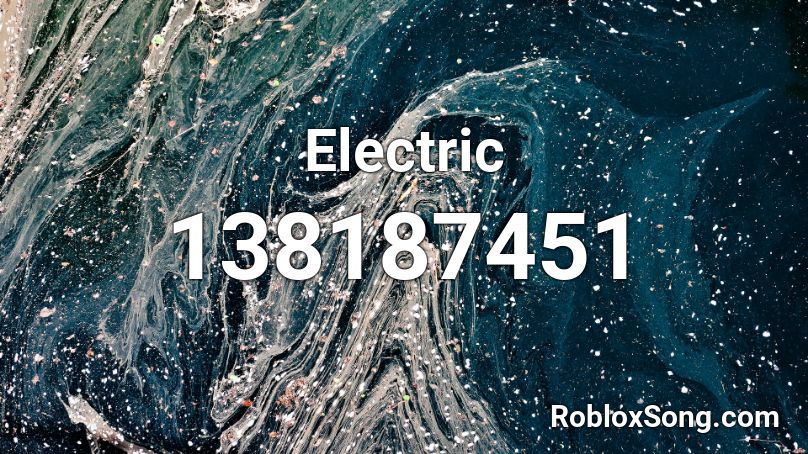 Electric Roblox ID