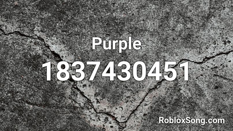 Purple Roblox ID
