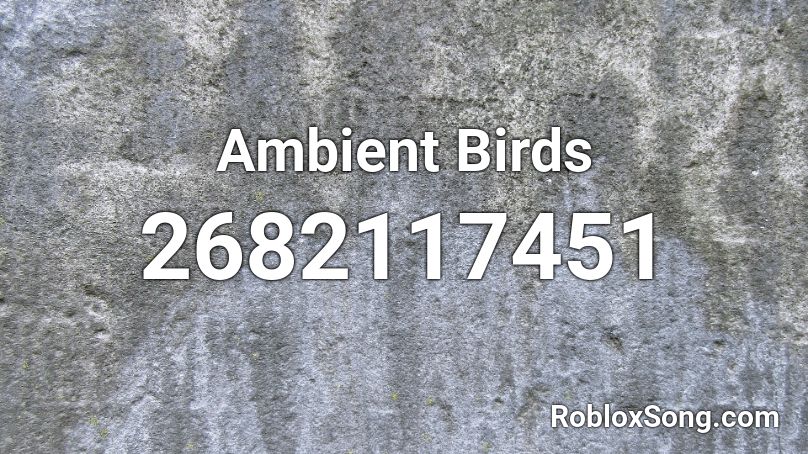 [ Roblox ID