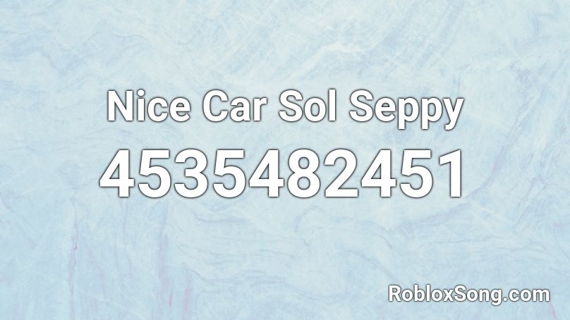 nice car sol seppy