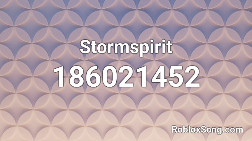 Stormspirit Roblox ID