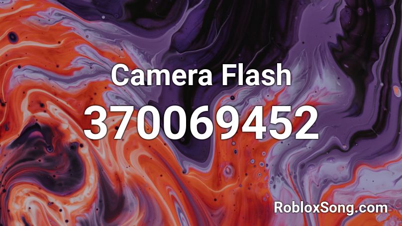 Camera Flash Roblox ID