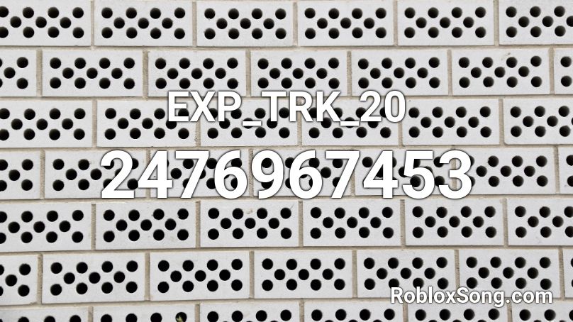 EXP_TRK_20 Roblox ID