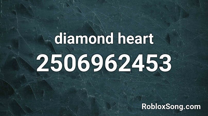 diamond heart Roblox ID