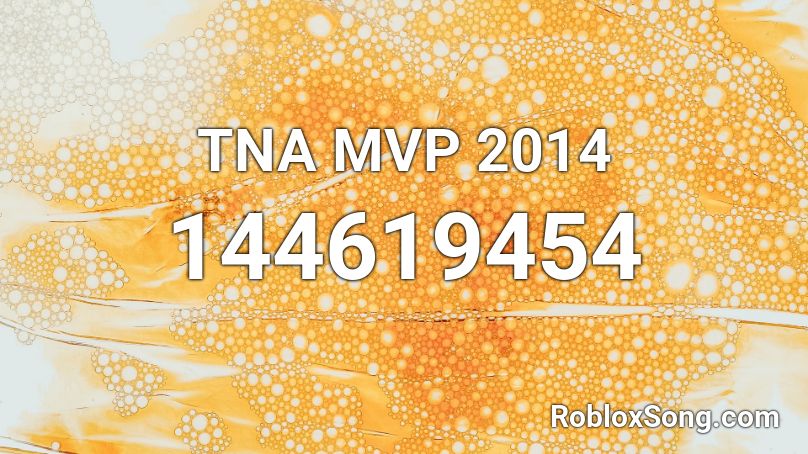 TNA MVP 2014 Roblox ID
