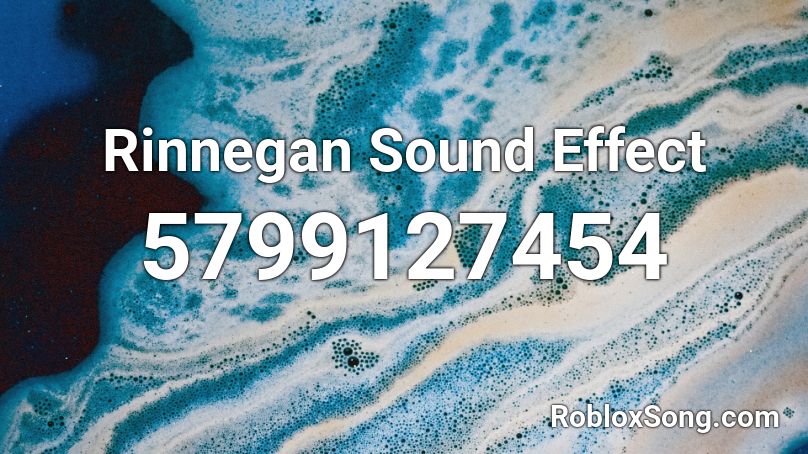 Rinnegan Sound Effect Roblox ID