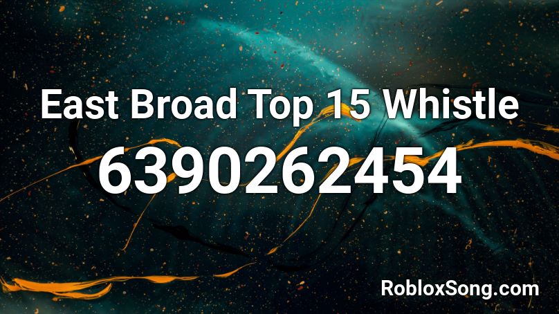 East Broad Top 15 Whistle  Roblox ID