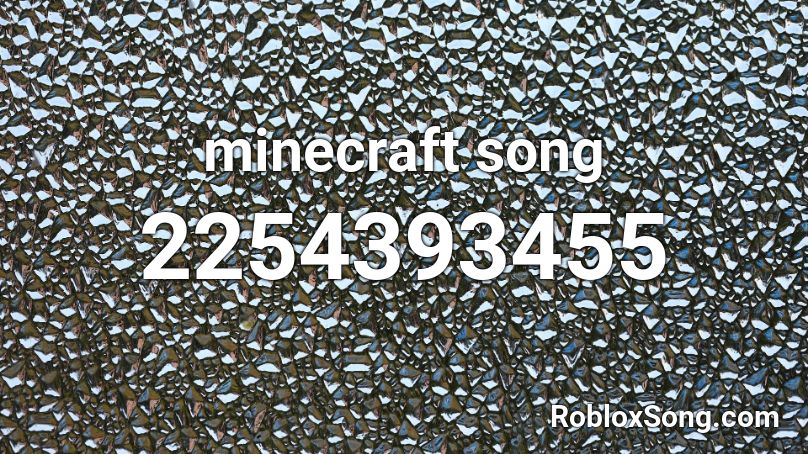 minecraft song Roblox ID